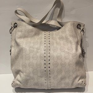 Michael Kors Vanilla shoulder tote